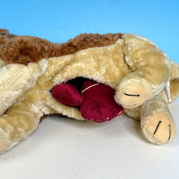 SUPER RARE VINTAGE Animal Fair Basset Hound Dog Removable Internal Organs Plush - Picture 4 of 7